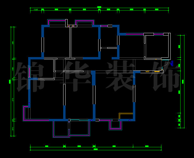 長安西街1號(hào)150平米 戶型